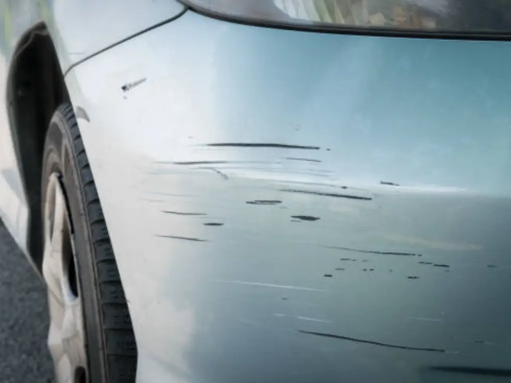 types of car scratches