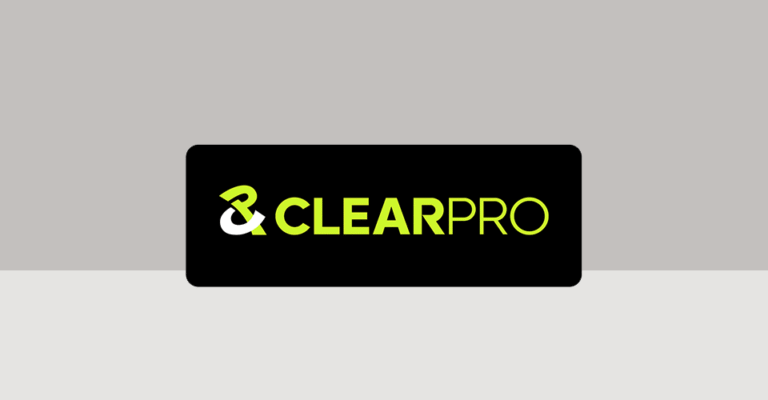 ClearPro Acrylic License Plate