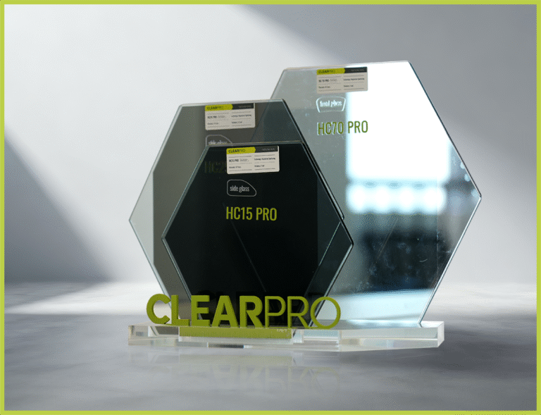 ClearPro Triple Glass Window Film Display