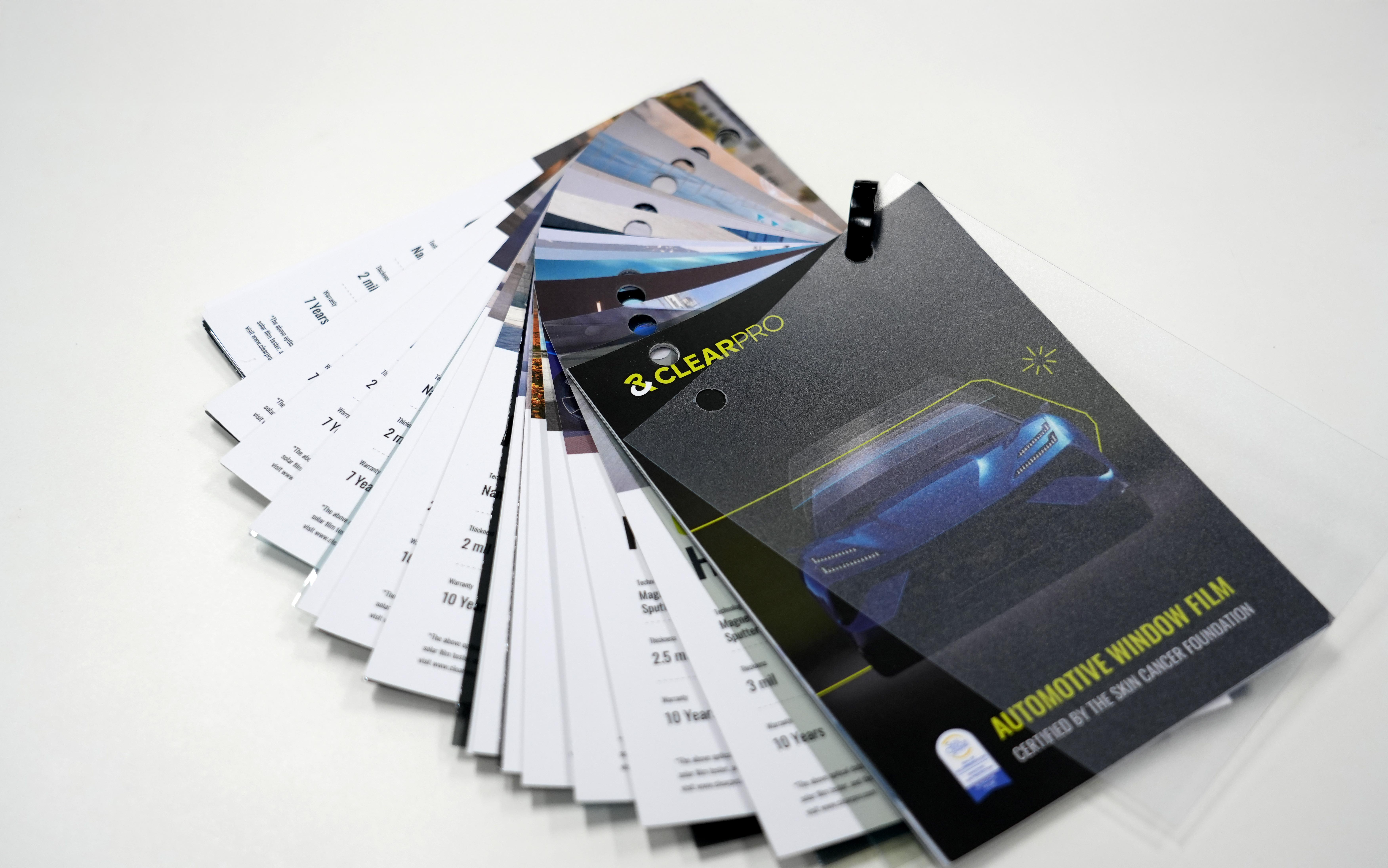ClearPro Window Film Sample Catalog (EN)
